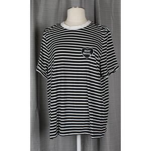 Soncy Womens striped top 1X NWT